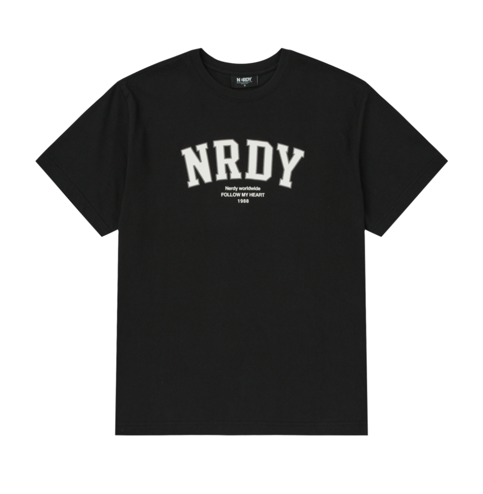 韓國 Nerdy Arch Logo S/S T-Shirt【NY025】