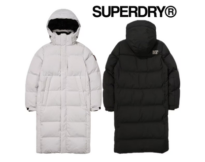 韓國 Superdry Essential Duck Down Long Padding【SU111】