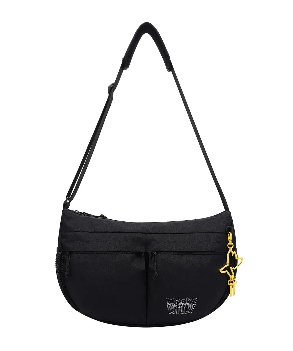 韓國 Wacky Willy Kiki Metal Clip Crossbody Bag【WW141】