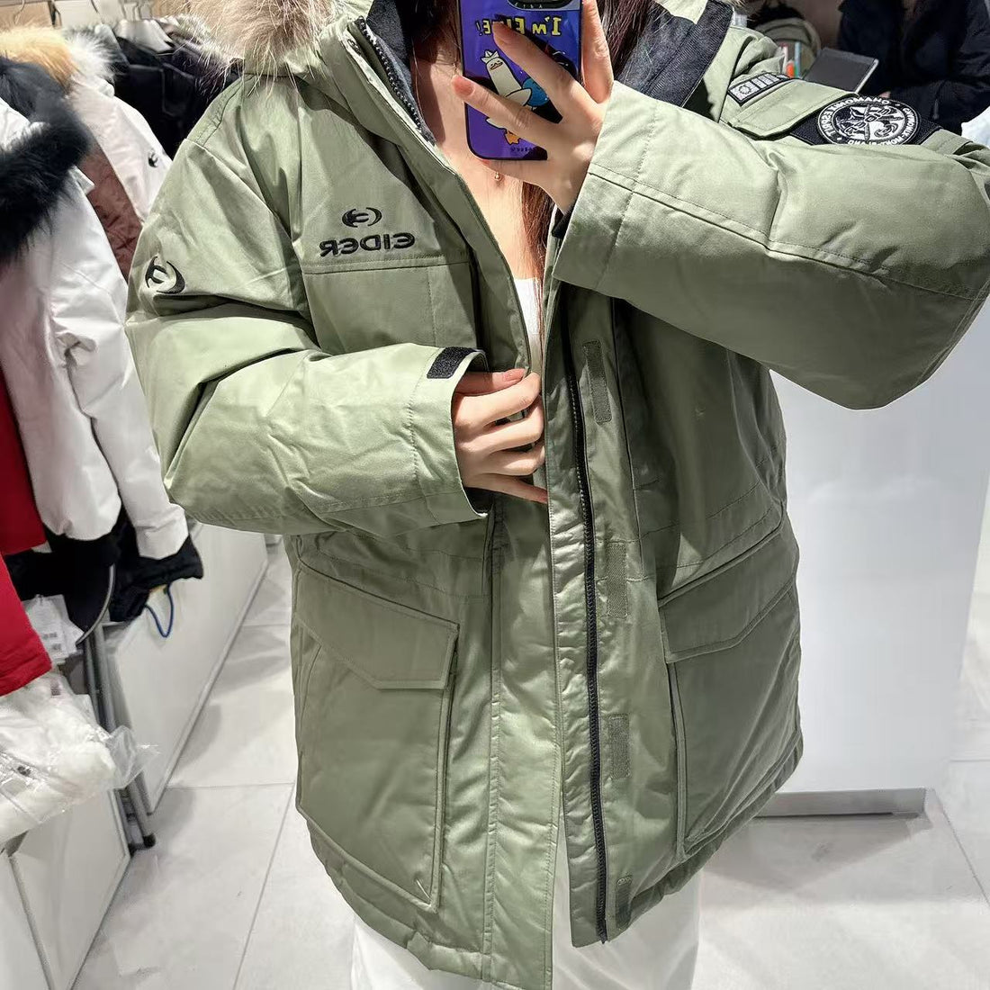 韓國 Eider Karas Unisex Safari Goose Down Jacket (鵝絨)【ER038】
