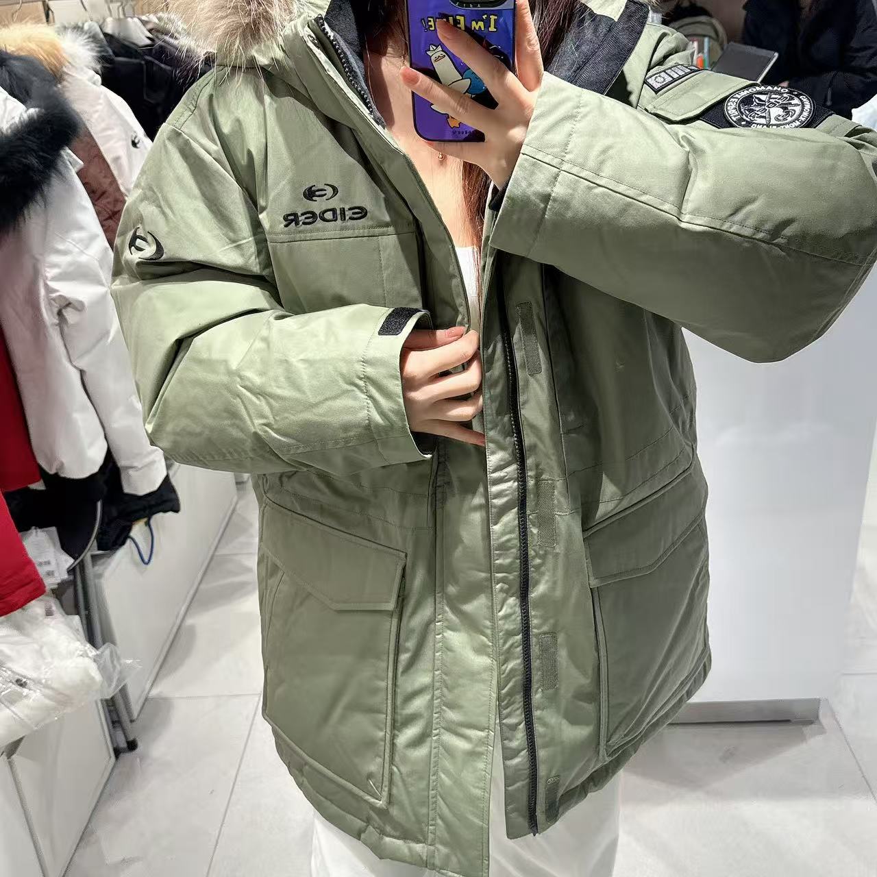 韓國 Eider Karas Unisex Safari Goose Down Jacket (鵝絨)【ER038】
