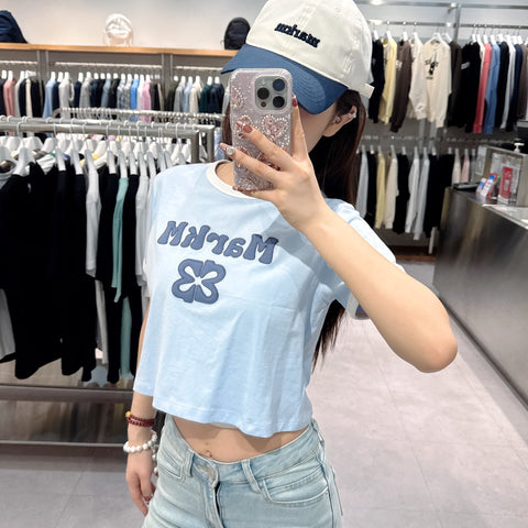 韓國 Markm (W) WAVE T-SHIRT【MA077】