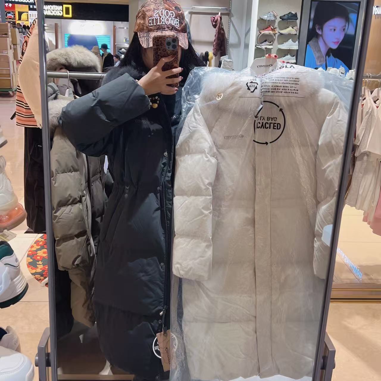 韓國 Discovery Women's Kelly Goose Down Long Padding (鵝絨)【DY050】