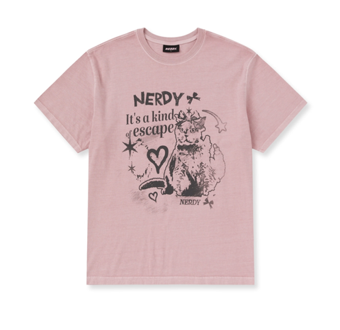 韓國 Nerdy Tomboy Nero Pigment S/S T-Shirt【NY020】