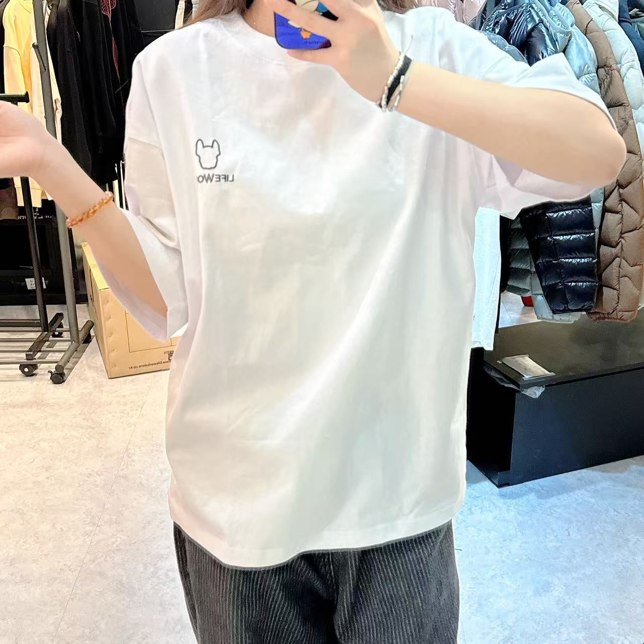 韓國 LifeWork 2PACK New Basic Short Sleeve T-Shirt【LW036】