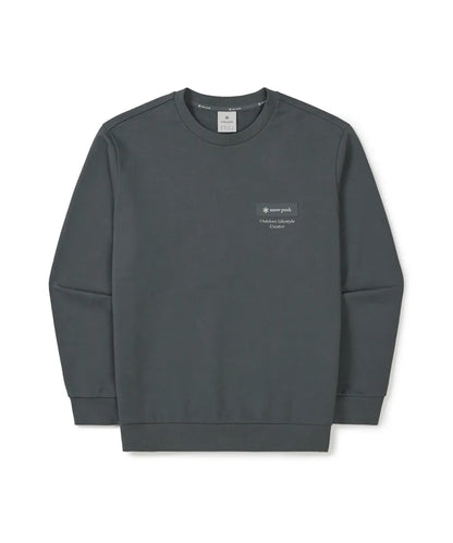 韓國 Snowpeak Land Lettering Woven Patch Sweatshirt【SN094】