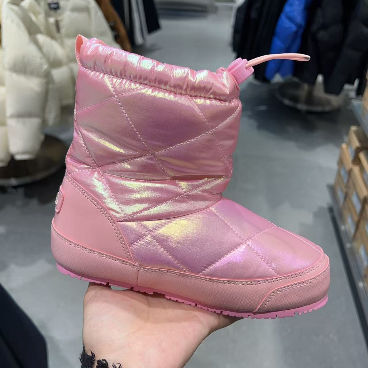 韓國 FILA Kids Mirrorball Boots V2 KD【FA107】