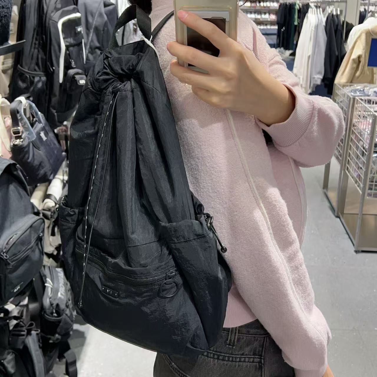 韓國 FILA String Lightweight Backpack【FA098】