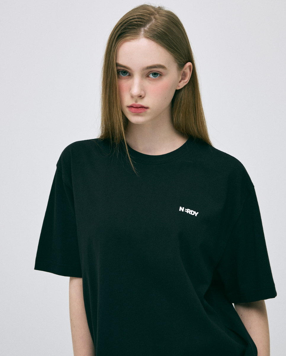 韓國 Nerdy Footprint S/S T-Shirt【NY037】