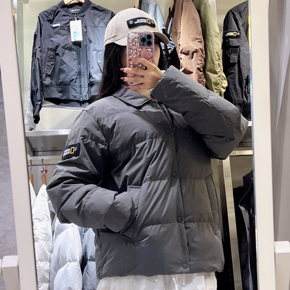 韓國 National Geographic Kara Lightweight Goose Down Jumper (鵝絨)【NG822】