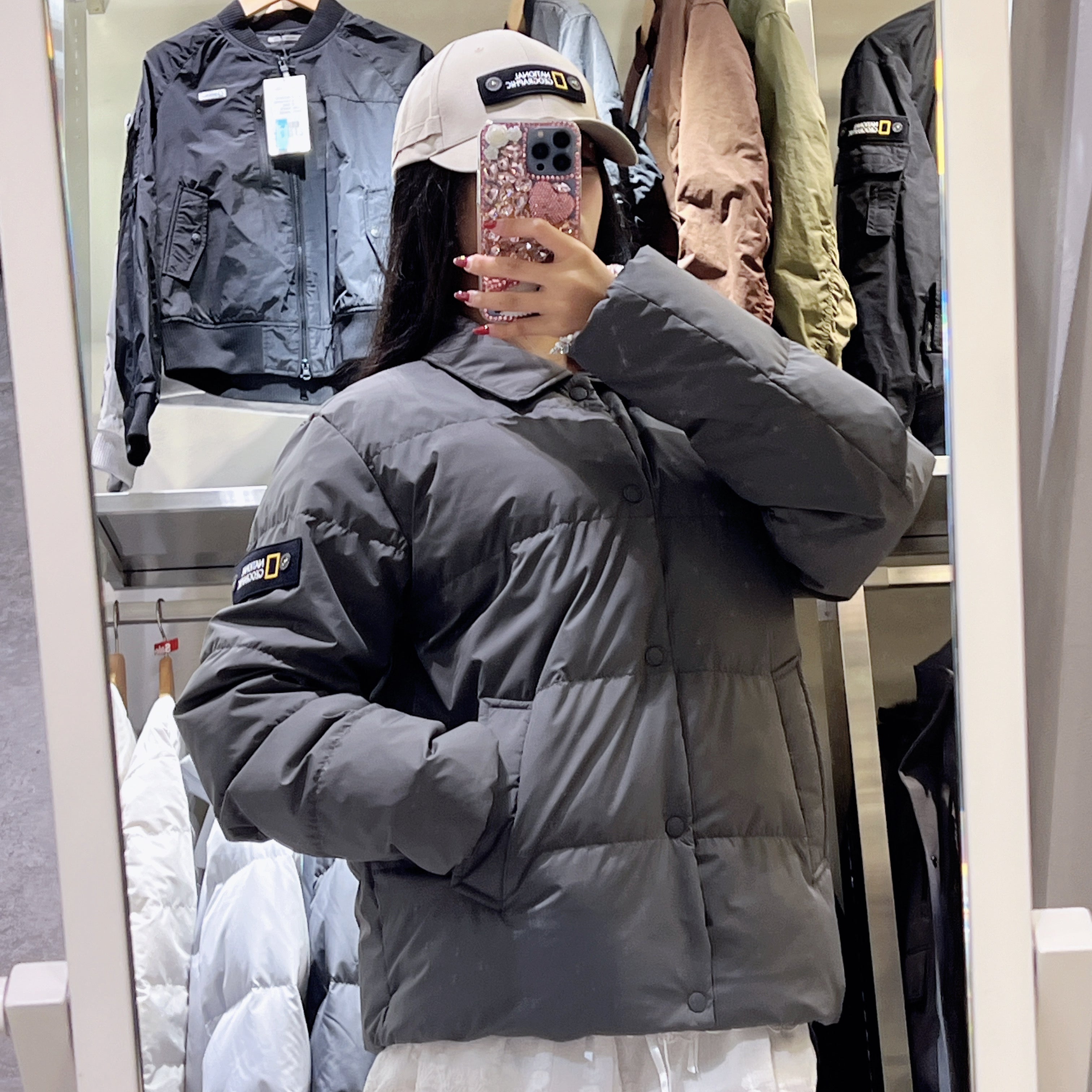 韓國 National Geographic Kara Lightweight Goose Down Jumper (鵝絨)【NG822】