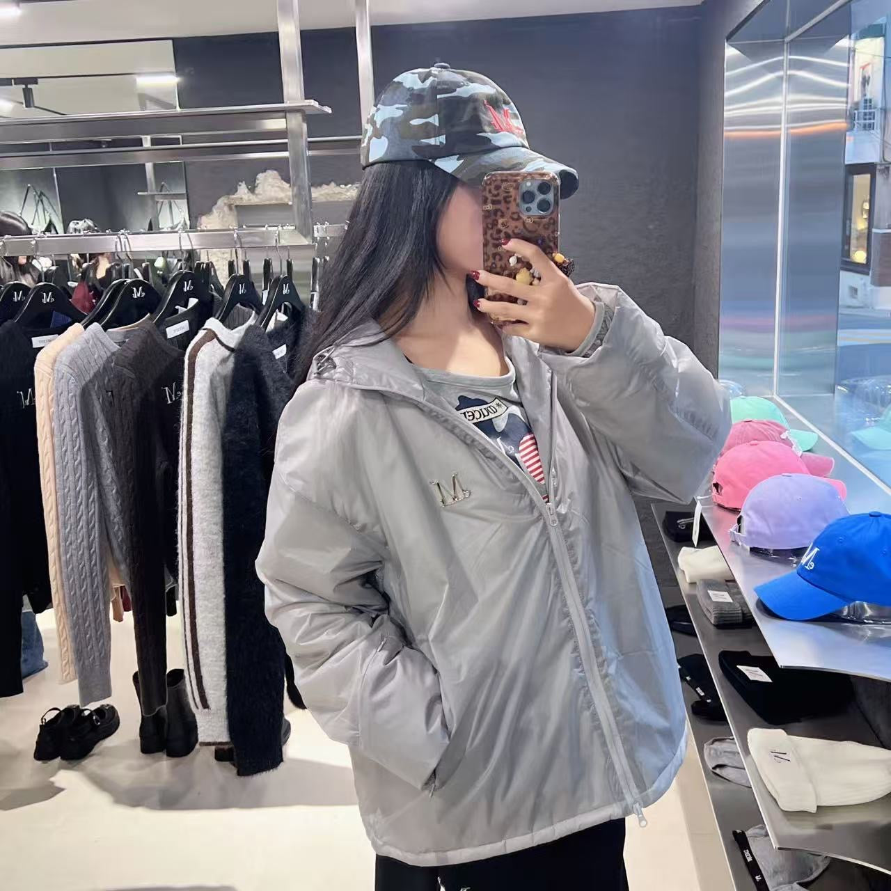 韓國 Mucent Pawelle Metal Logo Light Short Padding【MU141】