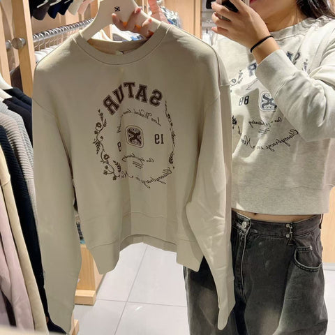 韓國 Satur (W) 1988 Classic Logo Sweatshirt【SR068】