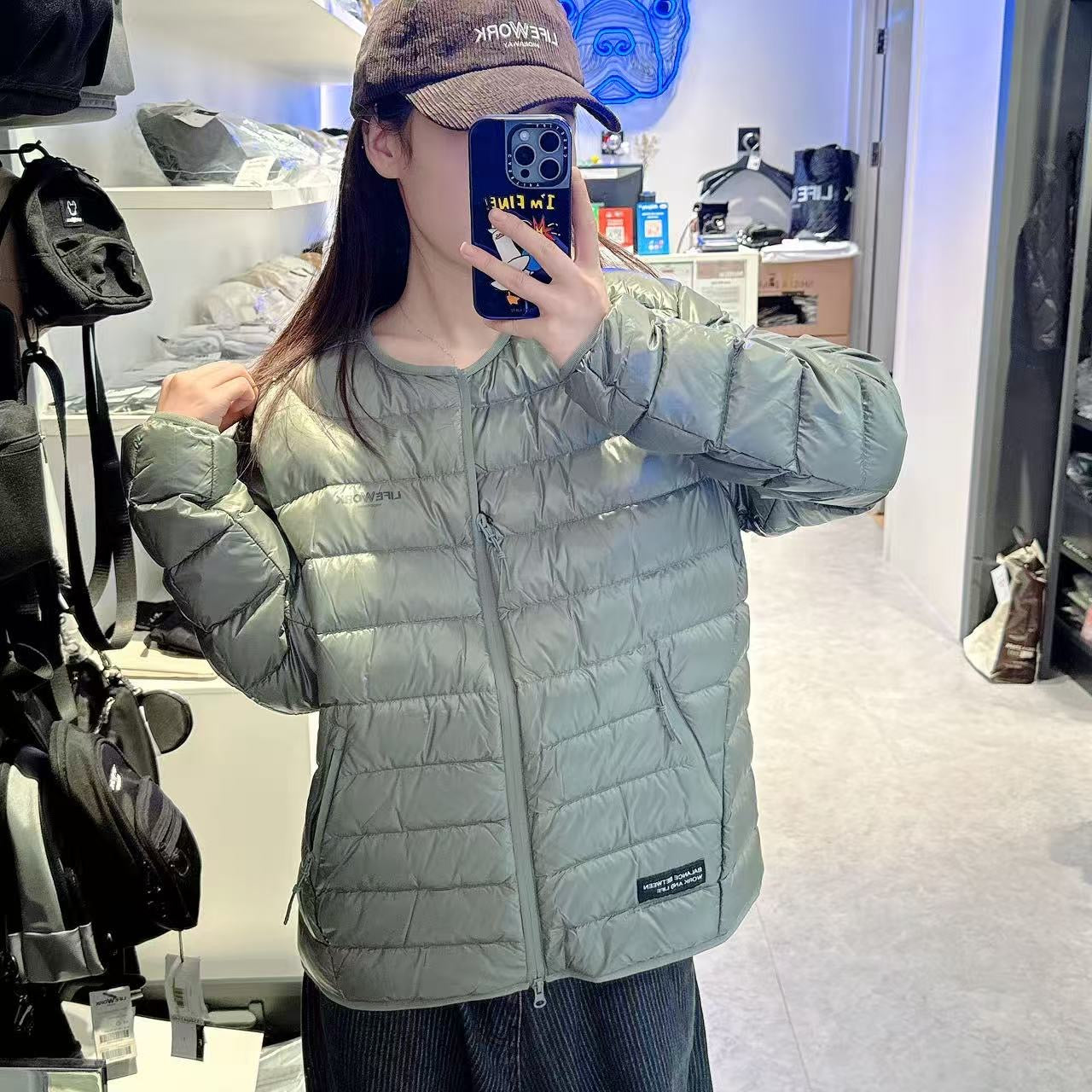 韓國 LifeWork Lite Horizon Quilted Down Jumper (鴨絨)【LW021】