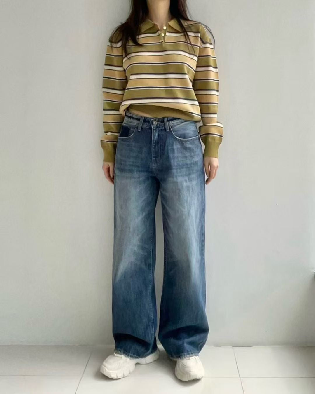 韓國 HowLuk 牛仔褲 (秋季款)【H5713】