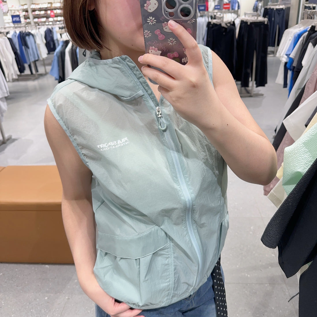 韓國 FILA Lightweight Ripstop Hooded Vest【FA321】