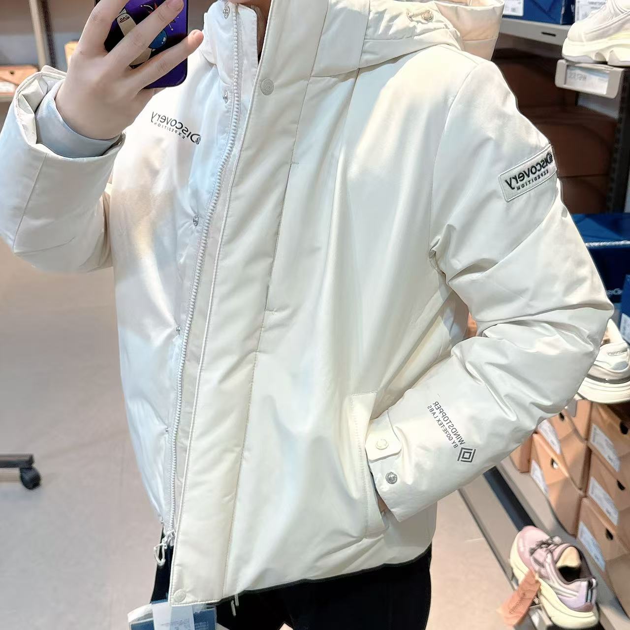 韓國 Discovery Women's Bergen Short Padding  (鵝絨)【DY392】