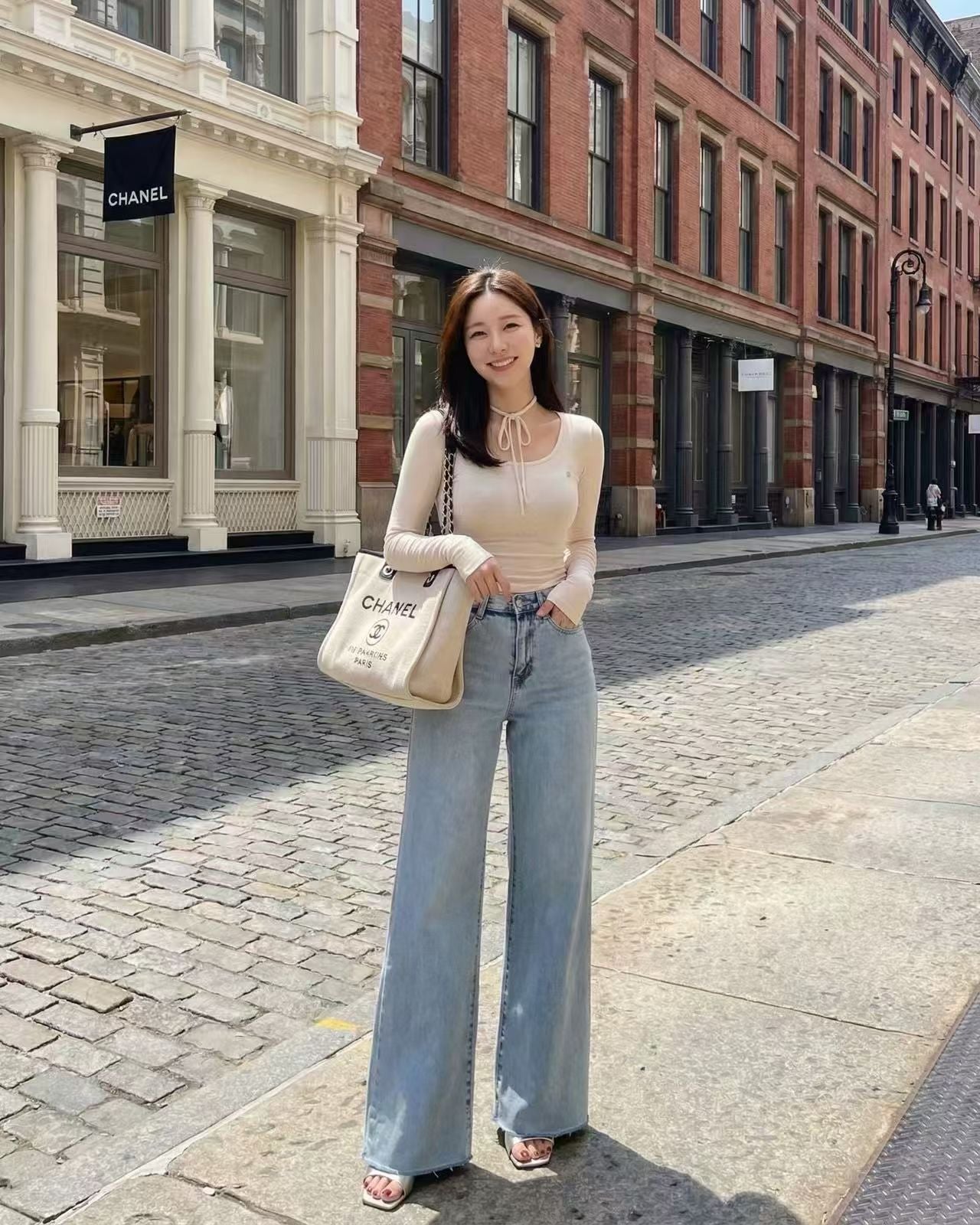 韓國 HowLuk 牛仔褲 (春季款)【H3006】