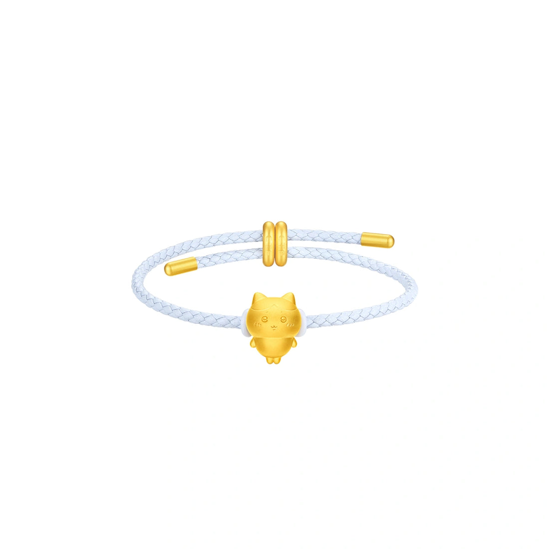 香港周大福 x Chiikawa 小八999足金工藝精品串飾 【CT008】