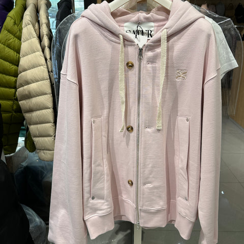 韓國 Satur Teo Cotton All Day Hood Zip-up【SR058】