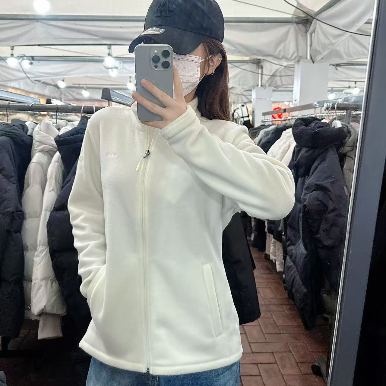 韓國 NEPA Unisex Basic Micro Fleece Jacket【NA035】