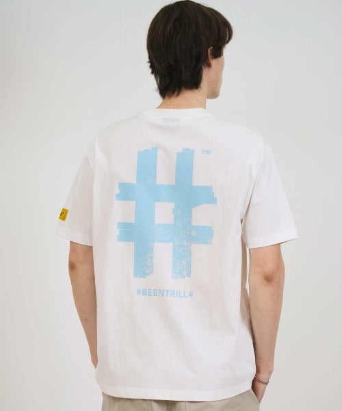 韓國 Beentrill Stamp Hashtag T-Shirt【BL009】