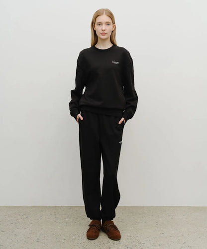 韓國 Marithe Francois Girbaud Regular Logo Sweat Set-Up【MF671】