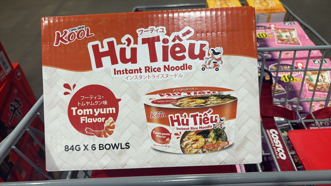 日本Costco Kool 冬蔭公鮮蝦味即食米粉 84g x 6 碗【CJ162】