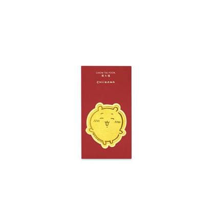 香港周大福 x Chiikawa 小白999.9黃金工藝精品金章連利是封【CT005】