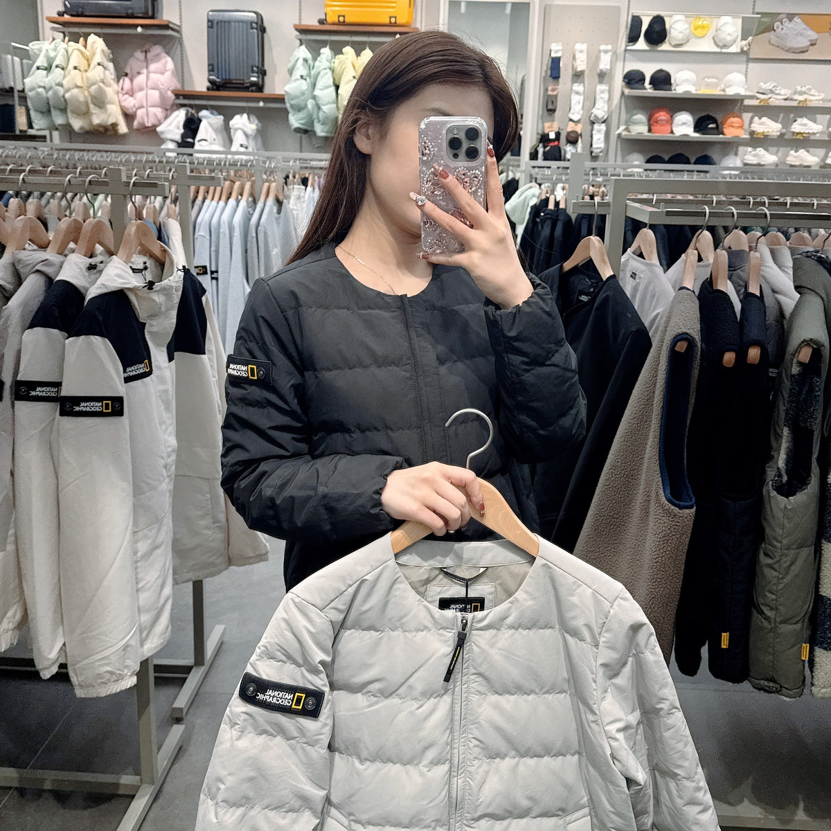 【現貨】韓國 National Geographic Women's HERON Lightweight Down Jacket (鵝絨)【NG275】