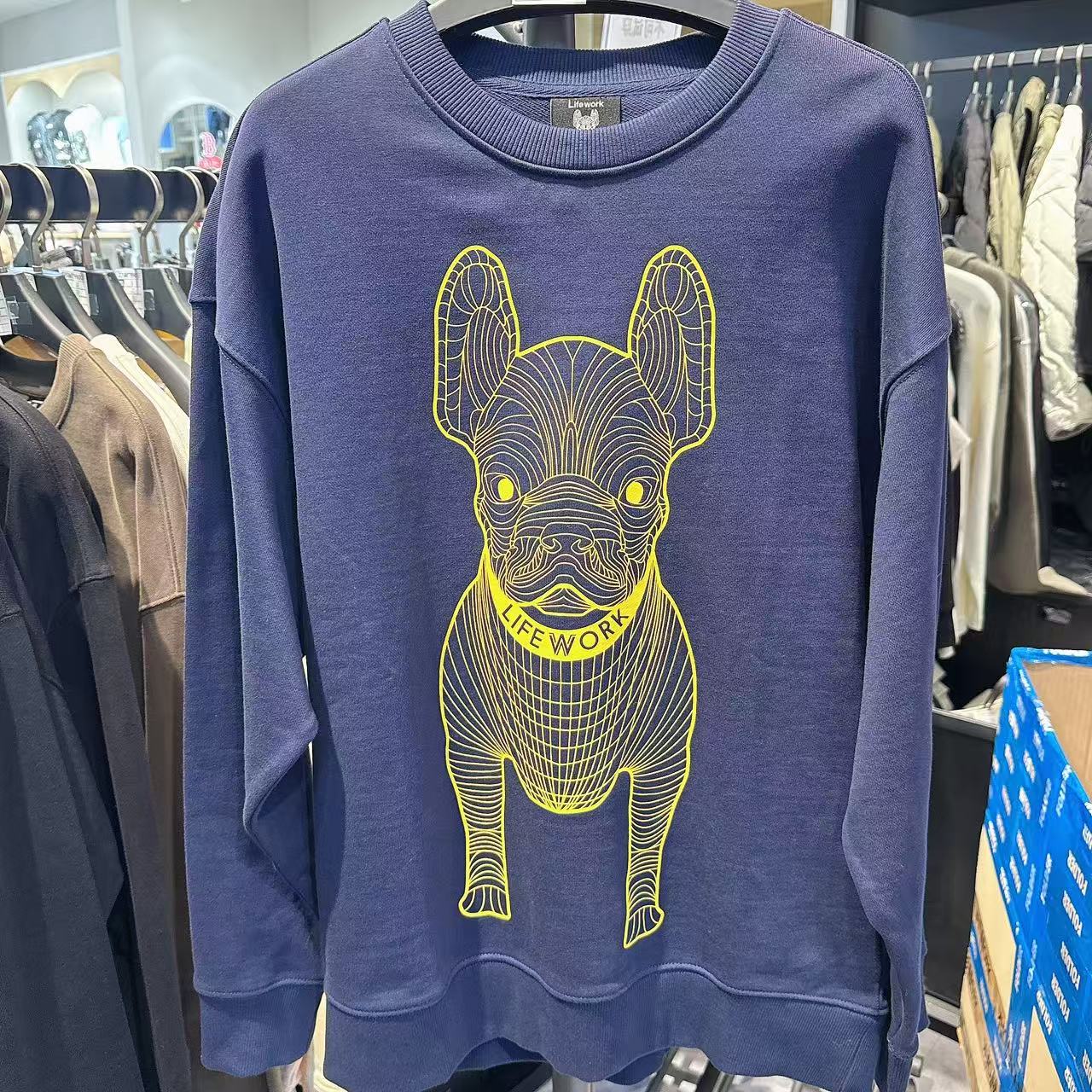 韓國 LifeWork Big Radog Sweatshirt【LW016】