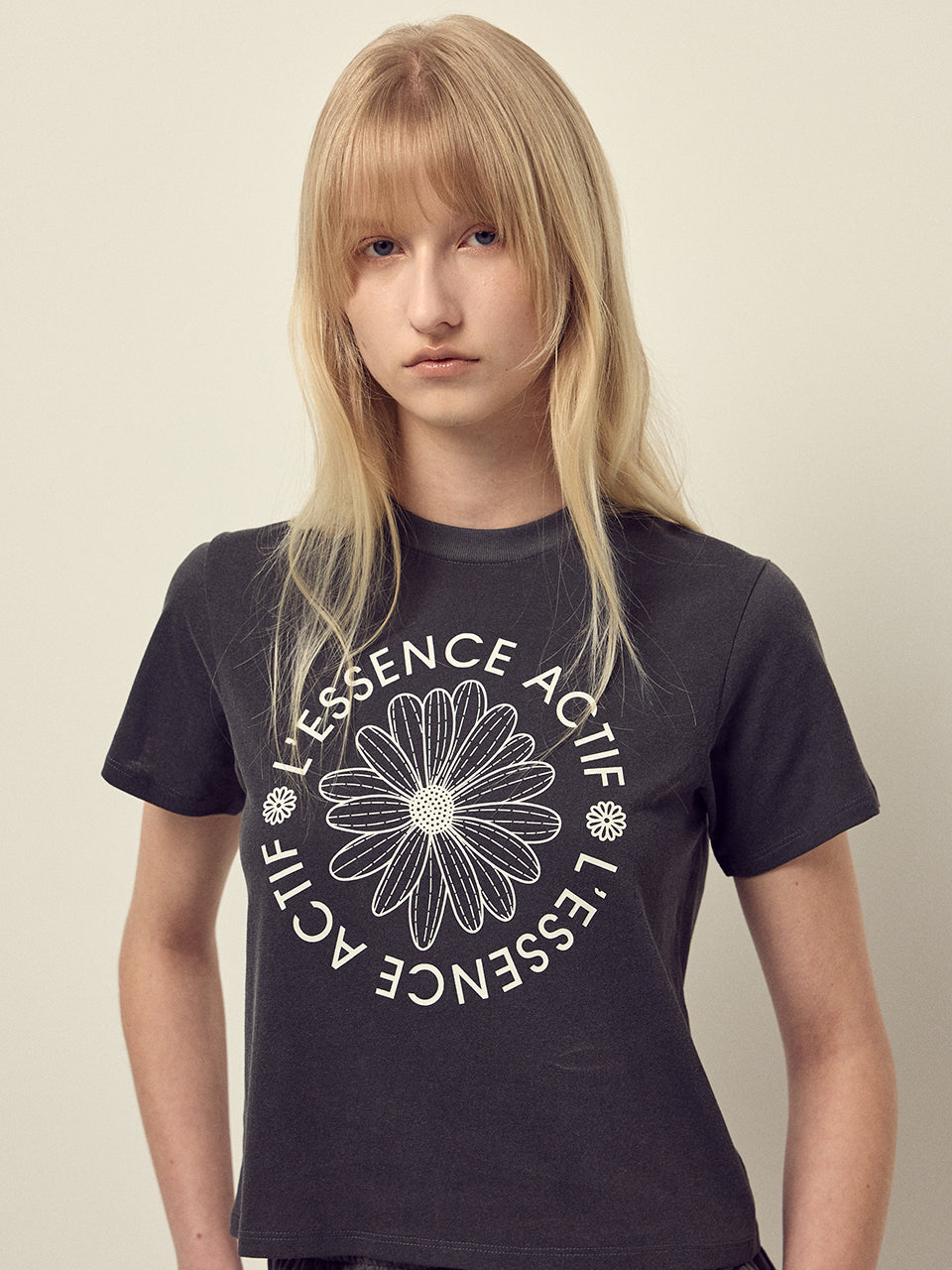 韓國 Mardi Mercredi Slim Fit Tshirt Pigment Washing【MM234】