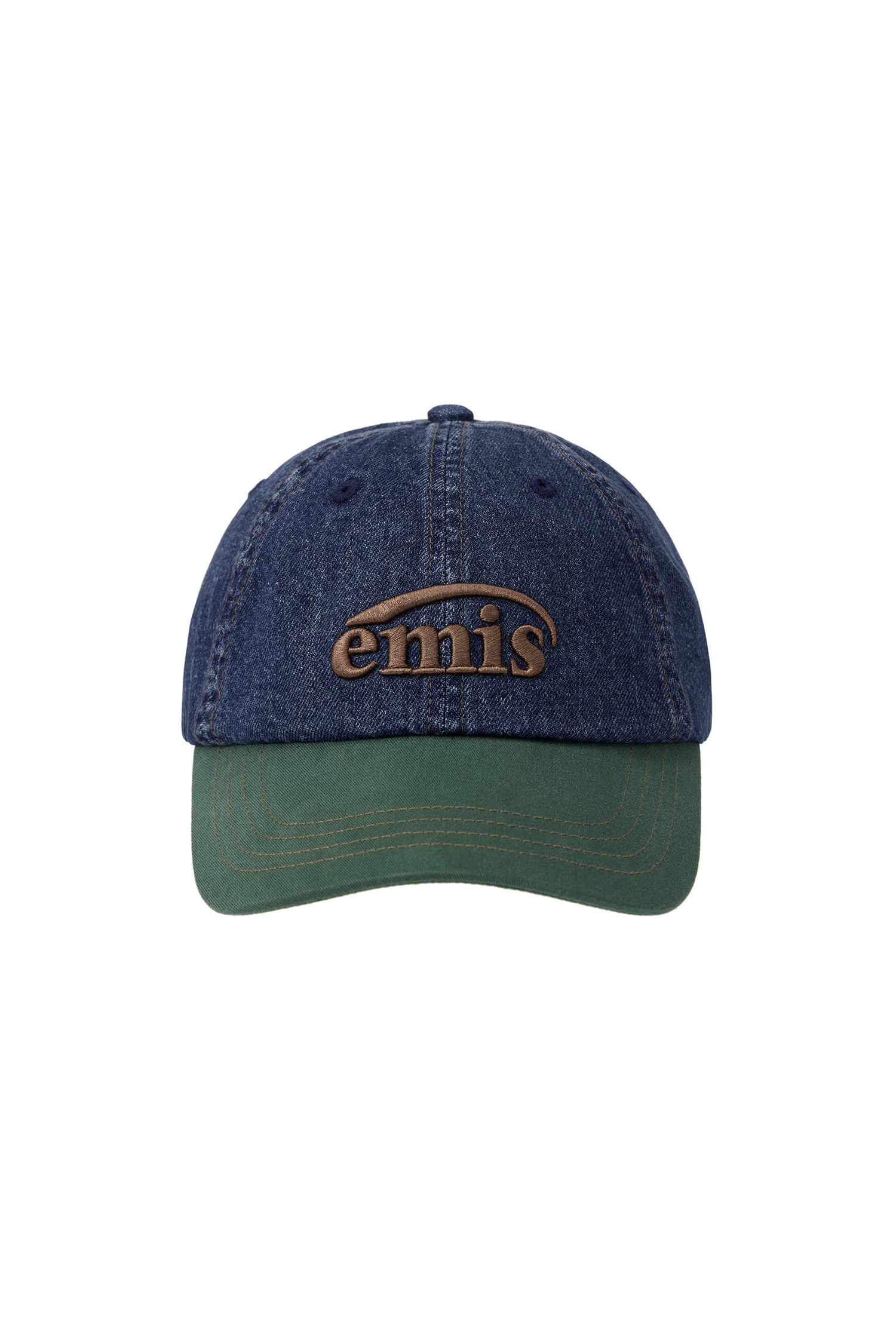 韓國 EMIS Washed Denim Ball Cap【ES031】