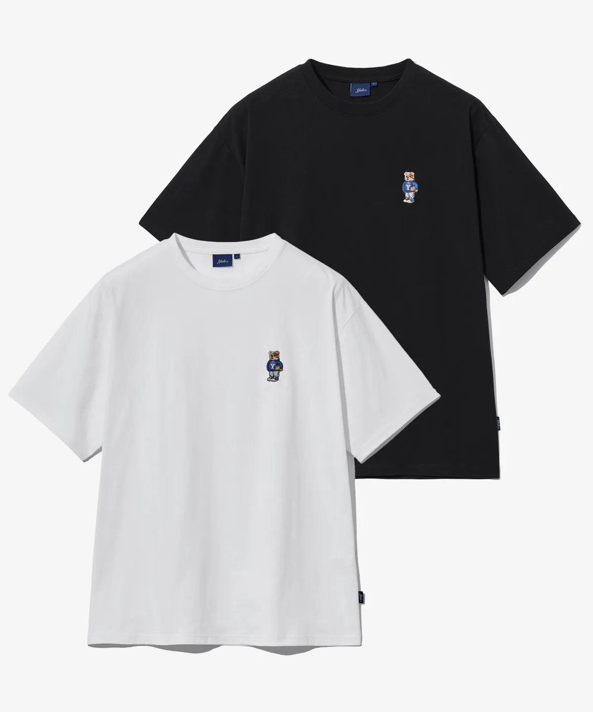 韓國 Yale Embroidered Dan Short Sleeve T-Shirt【YA035】