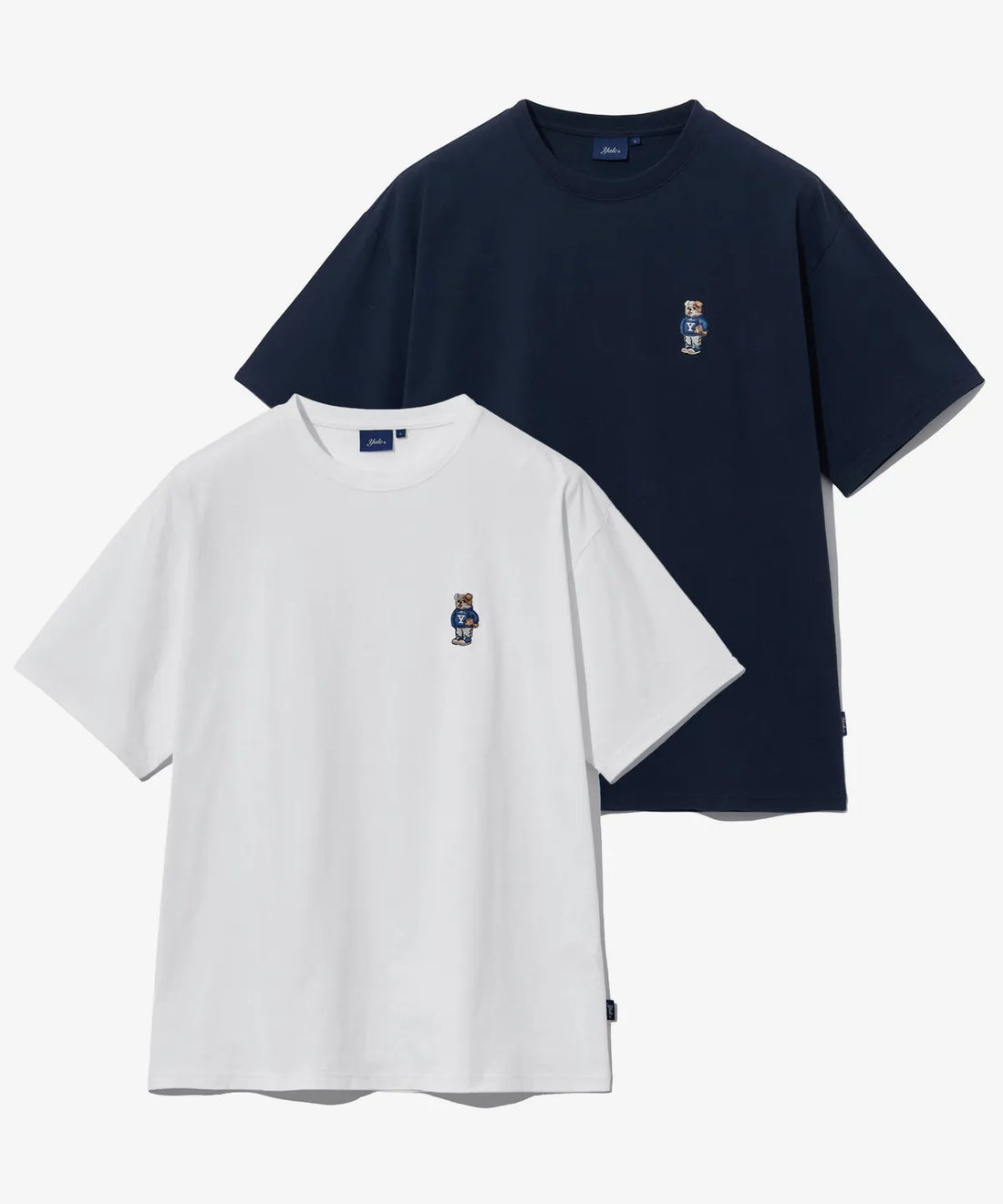 韓國 Yale Embroidered Dan Short Sleeve T-Shirt【YA035】
