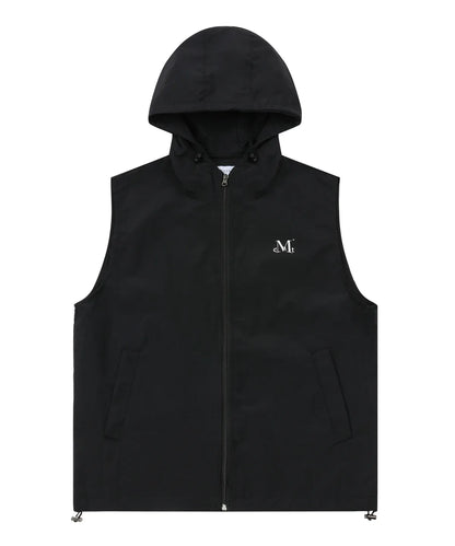 韓國 Mucent Tech Nylon Hood Vest【MU011】