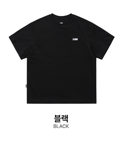 韓國 FCMM Relaxed Fit Cooling Cotton T-Shirt【FM001】