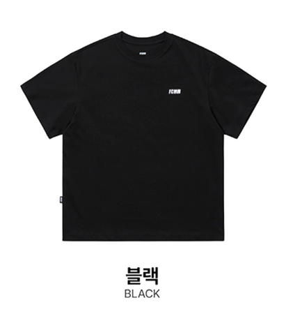 韓國 FCMM Relaxed Fit Cooling Cotton T-Shirt【FM001】