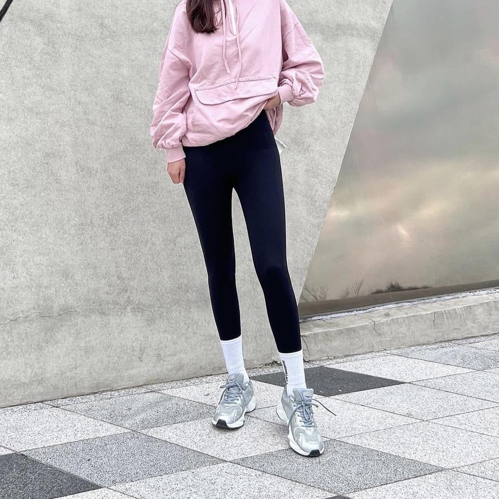 韓國 Marun5 Heat Touch 女裝專利發熱絨毛 9分貼身褲【SE312】