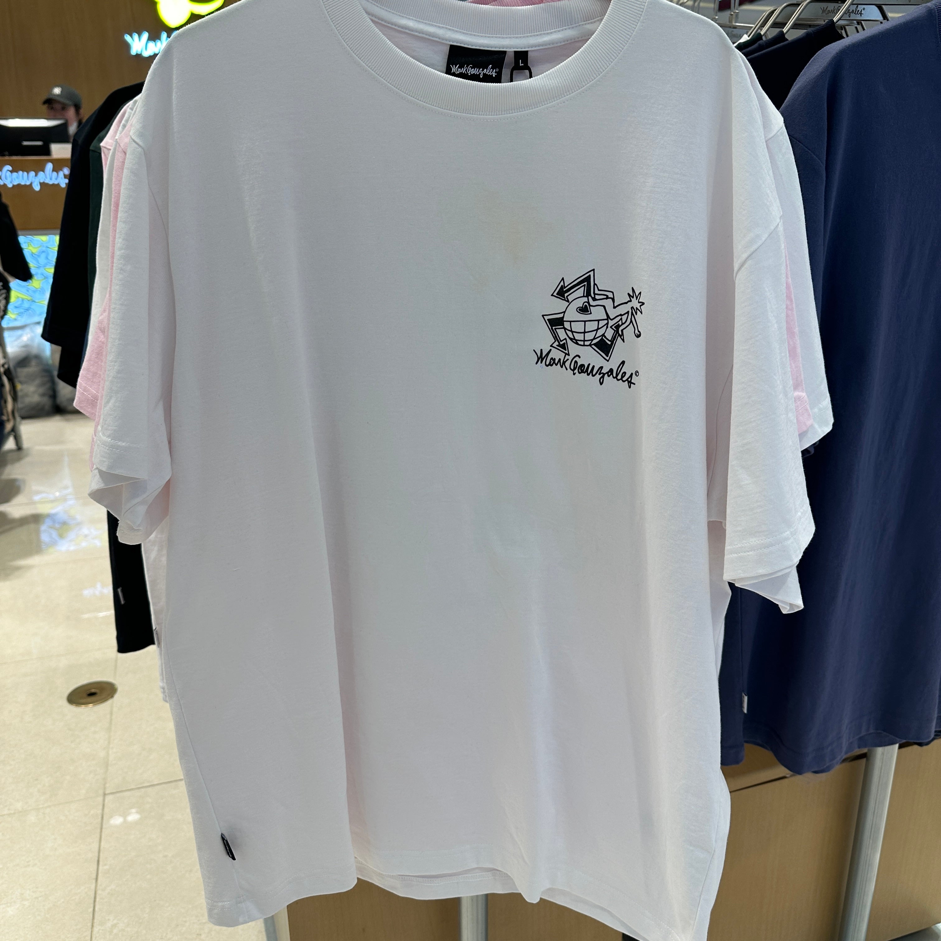 韓國 Mark Gonzales Runner Graphic Short Sleeve T-Shirt【MG111】