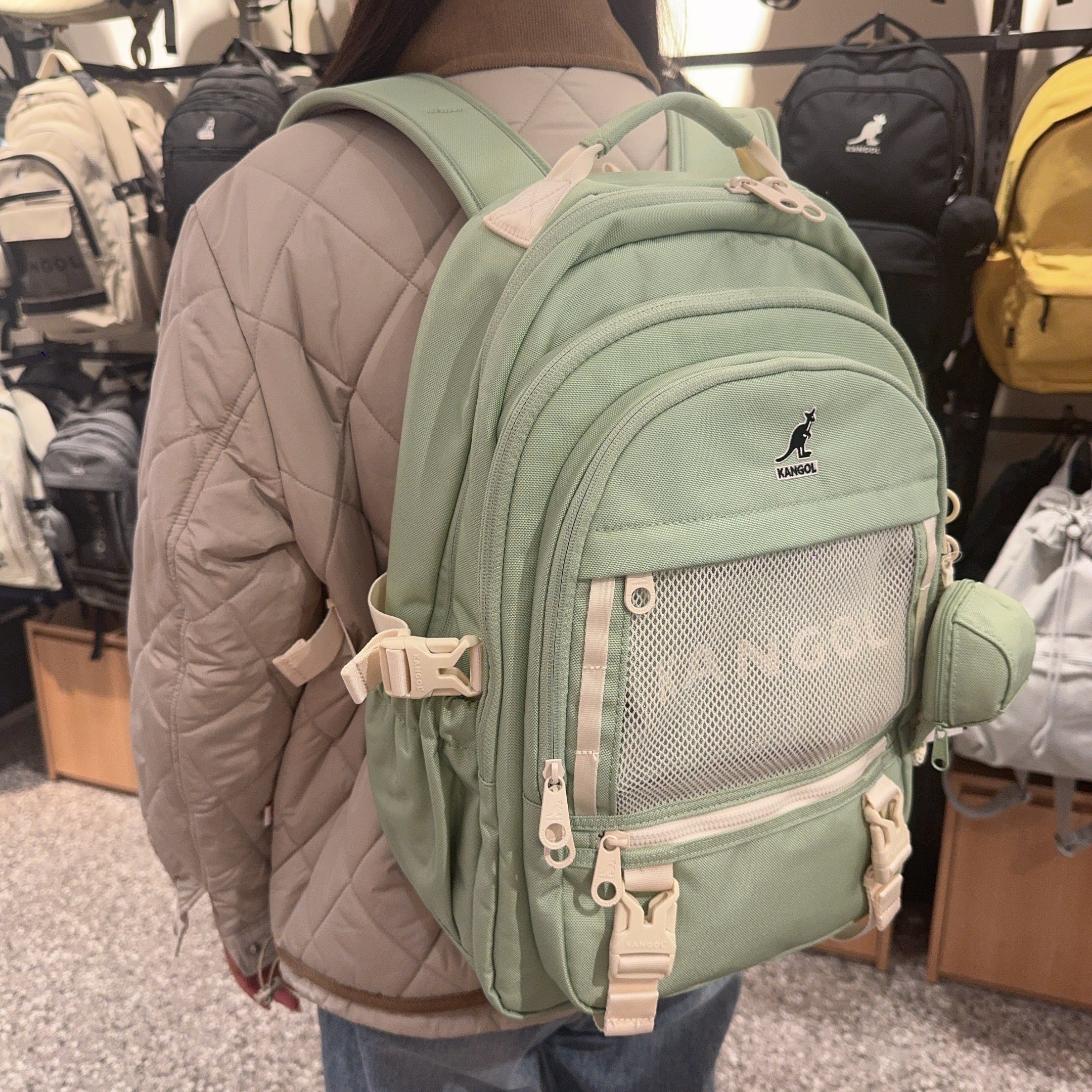 韓國 KANGOL Icon Alpha Backpack【KL089】