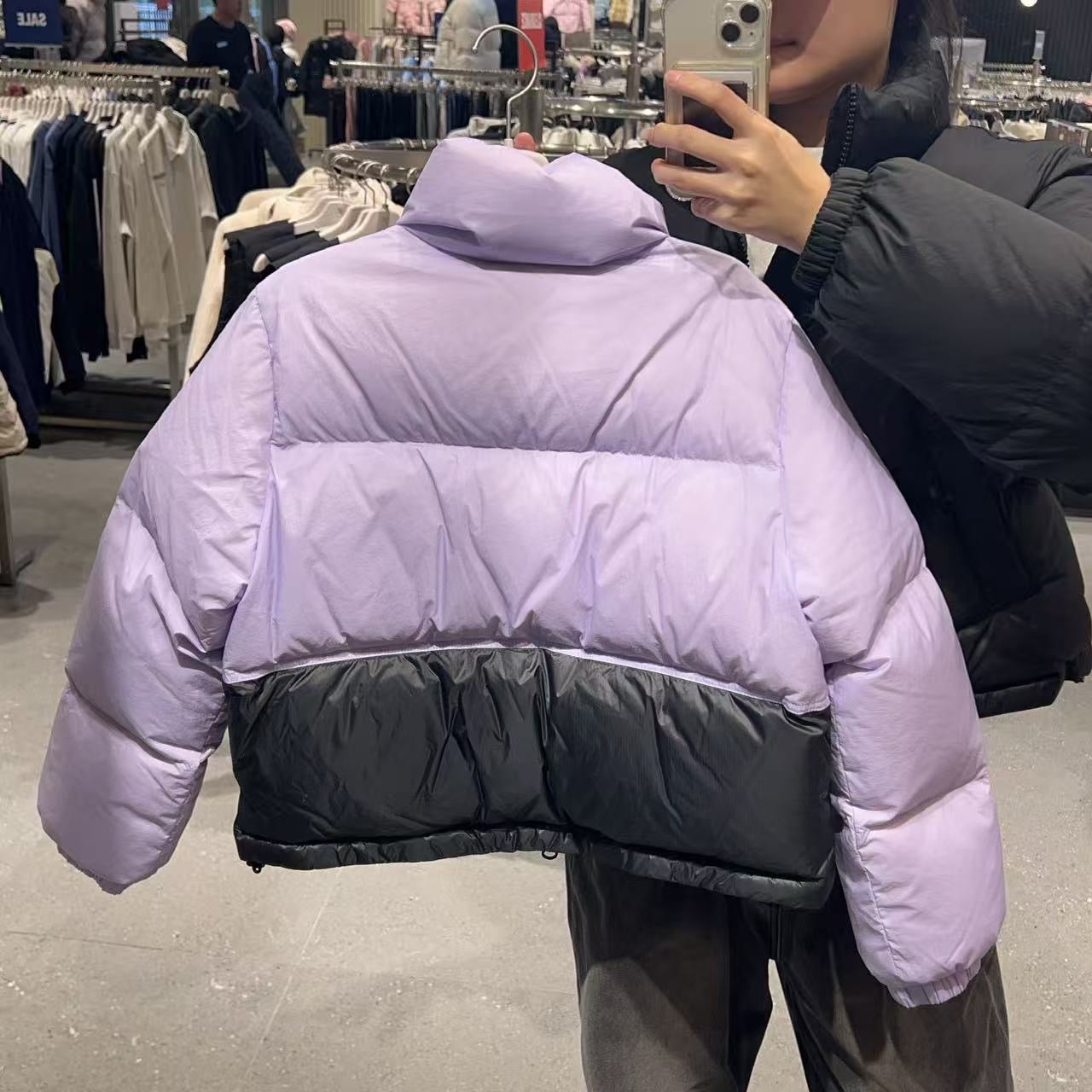 韓國 FILA Ripstop Block Down Padded Jacket (鵝絨)【FA026】