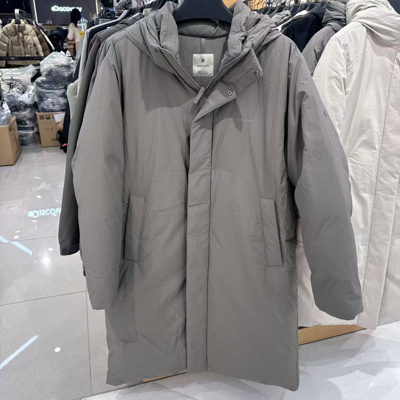 韓國 Snowpeak 男女同款 City Camper Long Down Jacket【SN062】