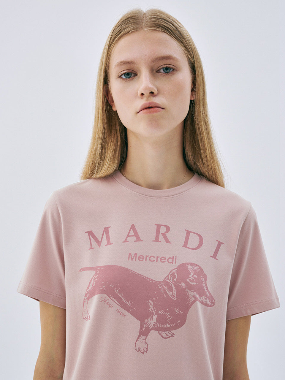 韓國 Mardi Mercredi Slim Tshirt Ddanji Pastel【MM244】