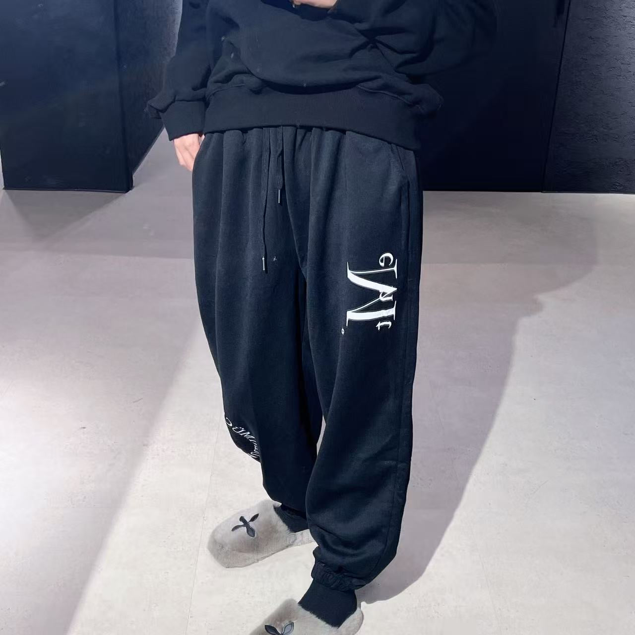 韓國 Mucent Division wide sweat jogger pants【MU139】