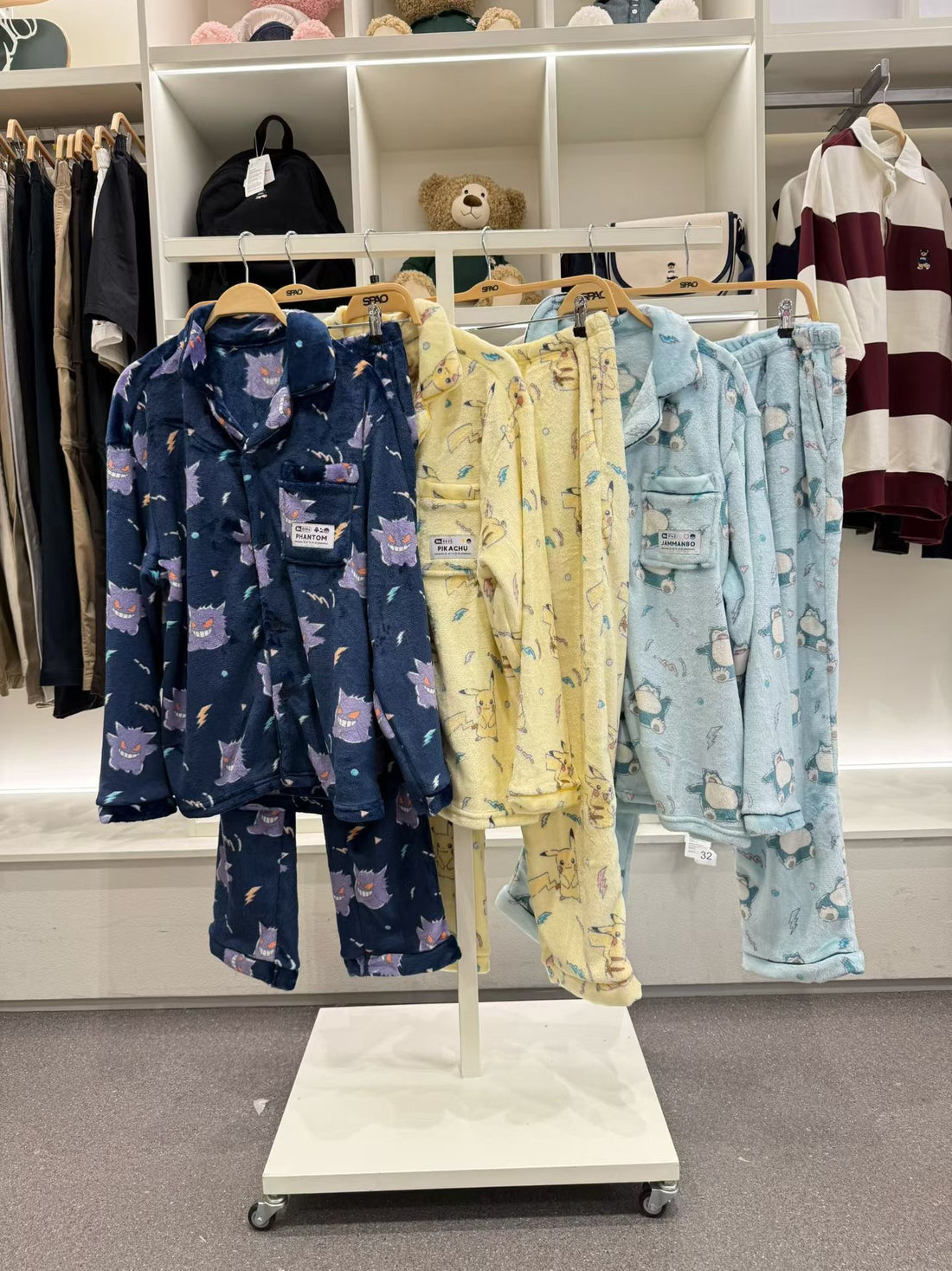 韓國 SPAO Pokemon Master Sleep Pajamas【SP273】