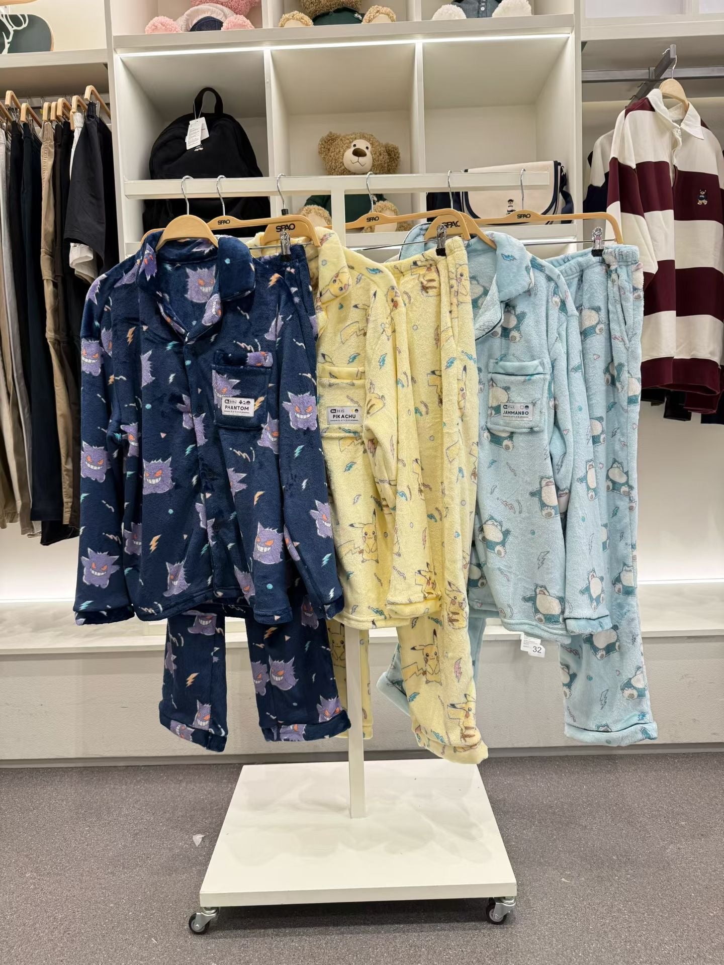 韓國 SPAO Pokemon Master Sleep Pajamas【SP273】