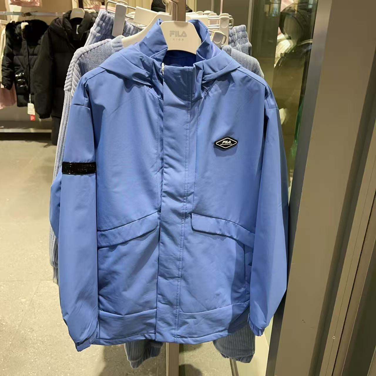 韓國 FILA Kids PF 2LAYER Middle Windbreaker【FA082】