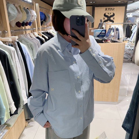 韓國 Satur Unisex Shirt【SR085】