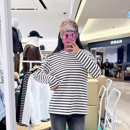 韓國 SPAO Loose Fit Long Sleeve T-Shirt【SP320】